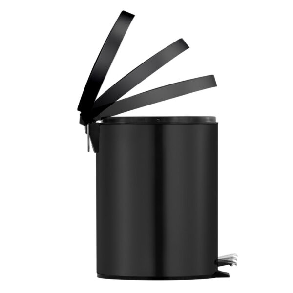 Pedaalemmer 5 liter zwart - VB 222205 - Afbeelding 2