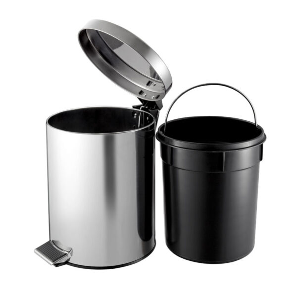 Pedaalemmer 5 liter RVS - VB 222205 - Afbeelding 3