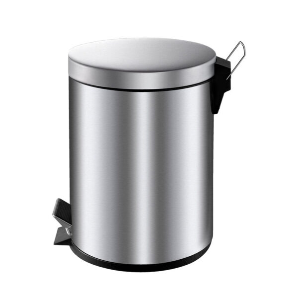 Pedaalemmer 5 liter mat RVS - VB 222205
