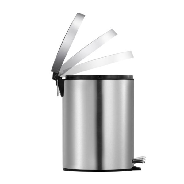 Pedaalemmer 5 liter mat RVS - VB 222205 - Afbeelding 2