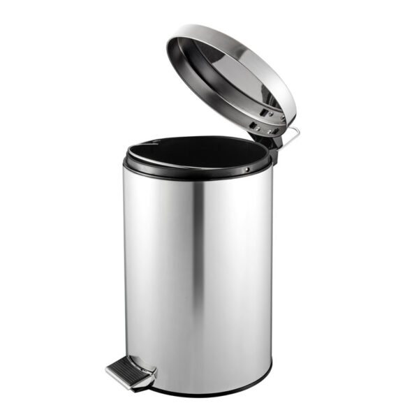 Pedaalemmer 12 liter RVS - VB 222212 - Afbeelding 2