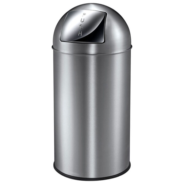 Pushcan 40 liter mat RVS - VB 405550