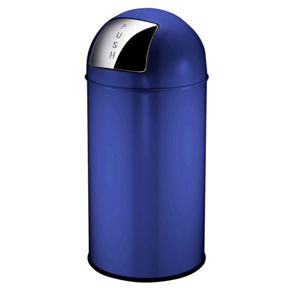 Pushcan 40 liter blauw - VB 404550