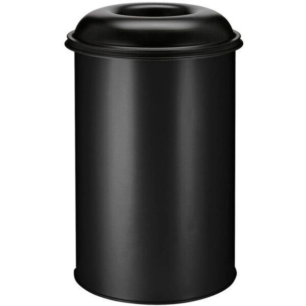 Vlamdovende papierbak 200 liter zwart - VB 200000