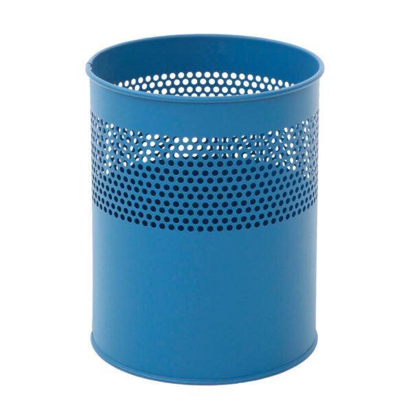 Half geperforeerde papierbak 10 liter blauw - VB 270510