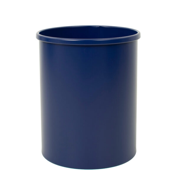 Ronde papierbak 15 liter blauw - VB 100100