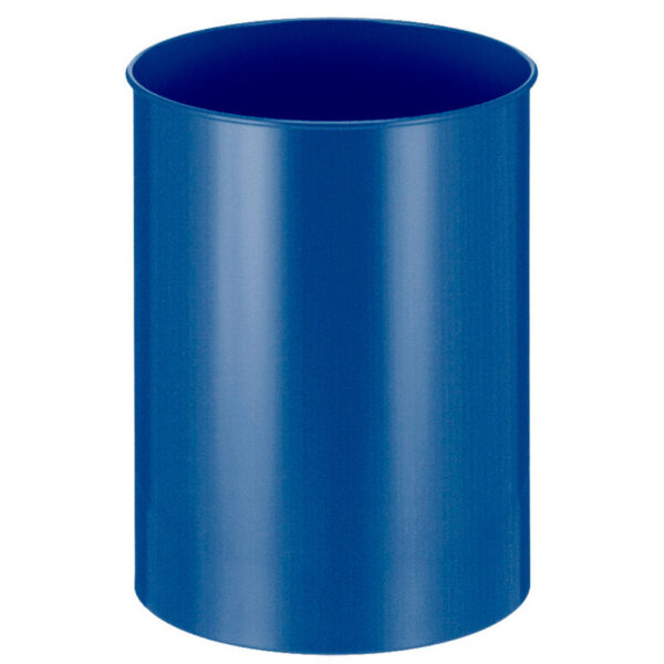Ronde papierbak 30 liter blauw - VB 100300