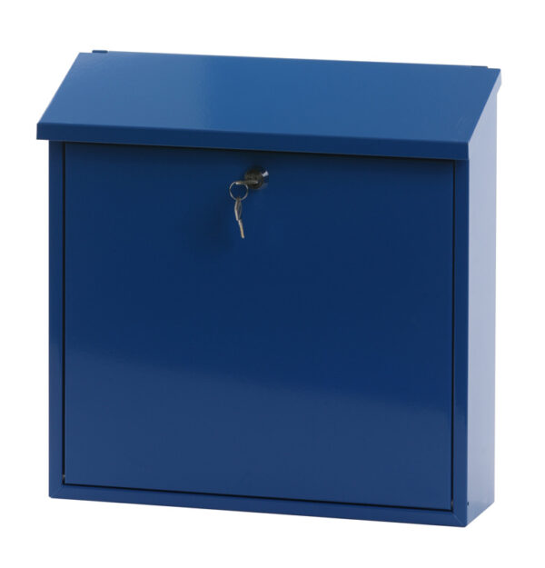 Wandbrievenbus Malagan blauw - VB 440050