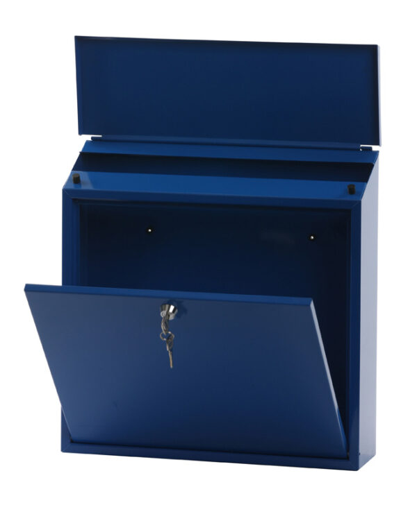 Wandbrievenbus Malagan blauw - VB 440050 - Afbeelding 2