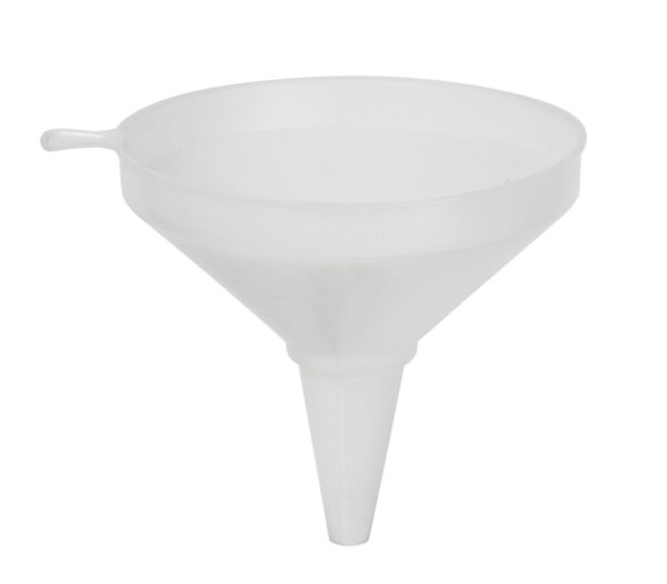 Trechter met filter Ø20x20 cm wit - VB 045402