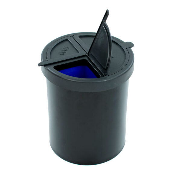 Eco Bin recycling set zwart, geel, bruin, blauw - VB 049615 - Afbeelding 6