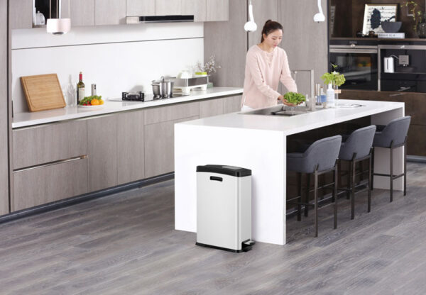 Rejoice pedaalemmer 30 liter wit - VB 923800 - Afbeelding 6