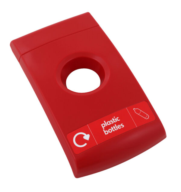 Flessendeksel Envirobin rood - VB 063840