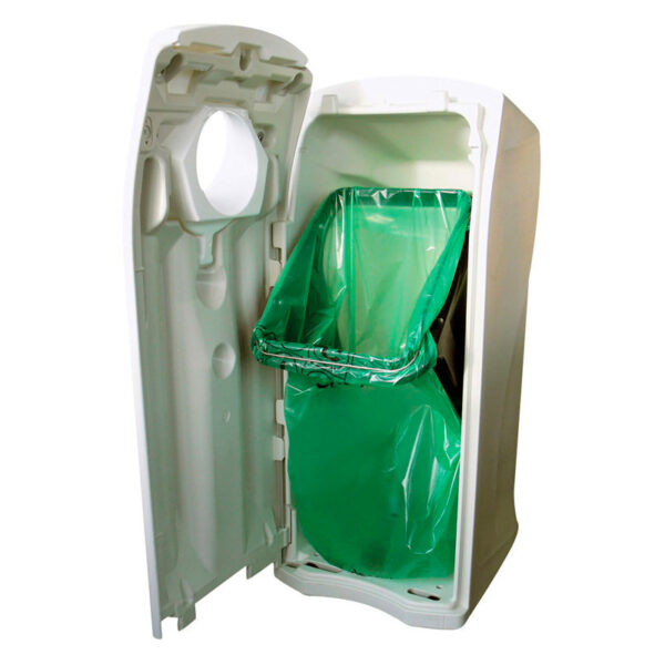 Maxi Envirobin met flessenopening 140 liter grijs, rood - VB 063949 - Afbeelding 2