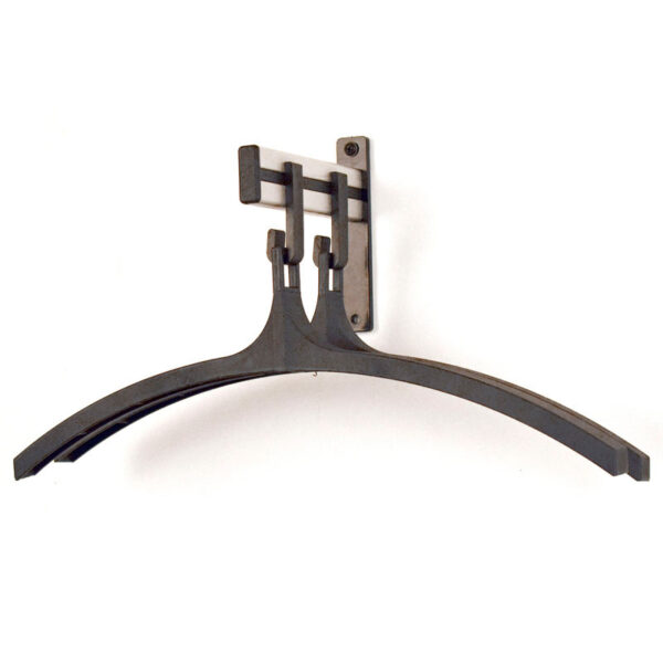 Pro-line Wandgarderobe 2 hangers grijs, zwart - VB 184057 - Afbeelding 3