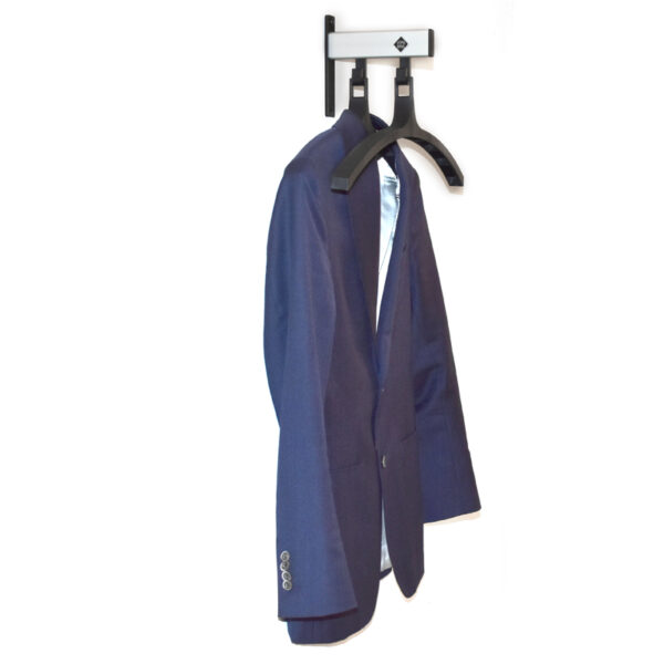 Pro-line Wandgarderobe 2 hangers grijs, zwart - VB 184057 - Afbeelding 6