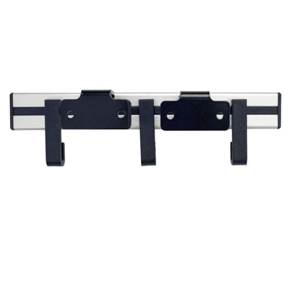 Pro-line Wandgarderobe 3 haken grijs, zwart - VB 184095 - Afbeelding 2