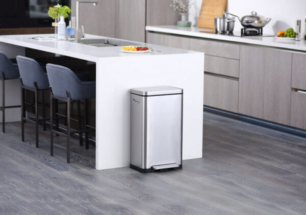 X-Cube pedaalemmer 30 liter mat RVS - VB 936830 - Afbeelding 9