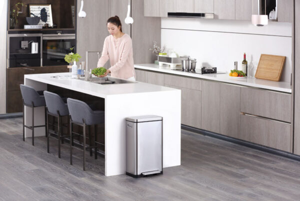 X-Cube pedaalemmer 30 liter mat RVS - VB 936830 - Afbeelding 10