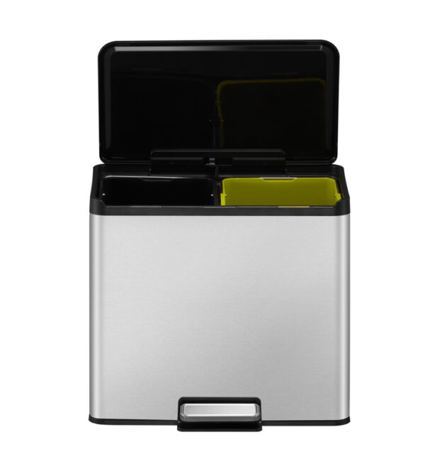 Essential 2 Recycler pedaalemmer 15+15 liter mat RVS - VB 822830 - Afbeelding 4