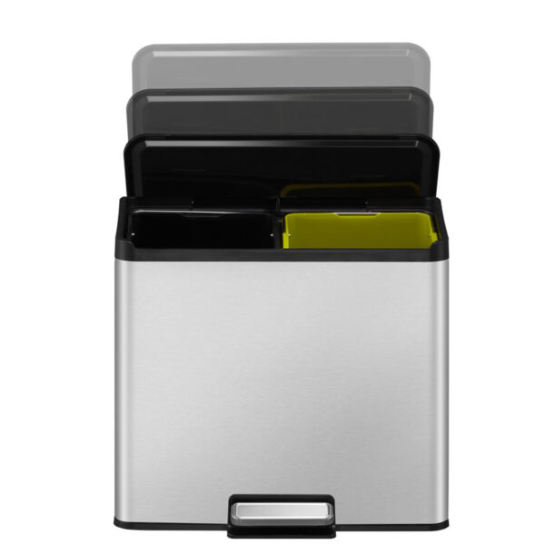 Essential 2 Recycler pedaalemmer 15+15 liter mat RVS - VB 822830 - Afbeelding 9