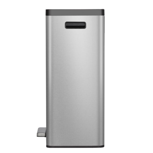 EcoCasa 2 pedaalemmer 30 liter mat RVS - VB 913830 - Afbeelding 3