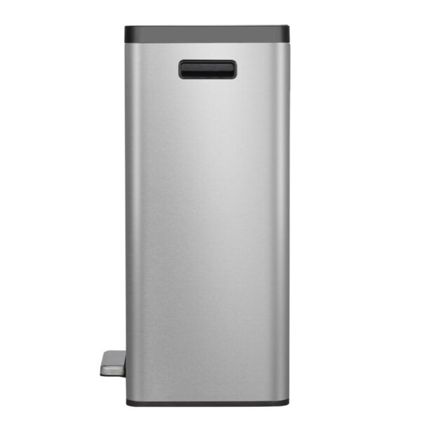 EcoCasa 2 pedaalemmer 45 liter mat RVS - VB 913845 - Afbeelding 4
