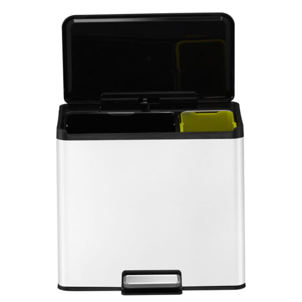 Essential 2 Recycler pedaalemmer 20+9 liter wit - VB 822829 - Afbeelding 5