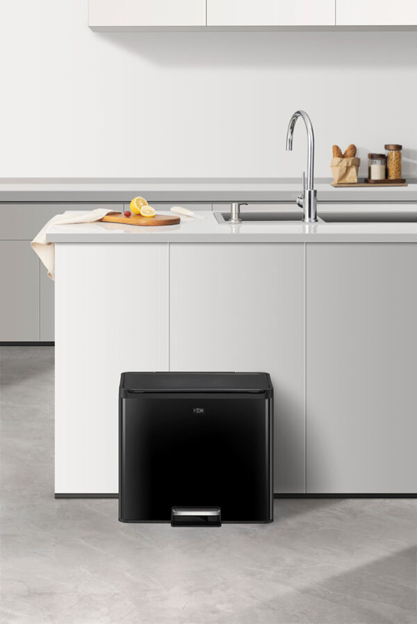Essential 2 Recycler pedaalemmer 20+9 liter zwart - VB 822829 - Afbeelding 6