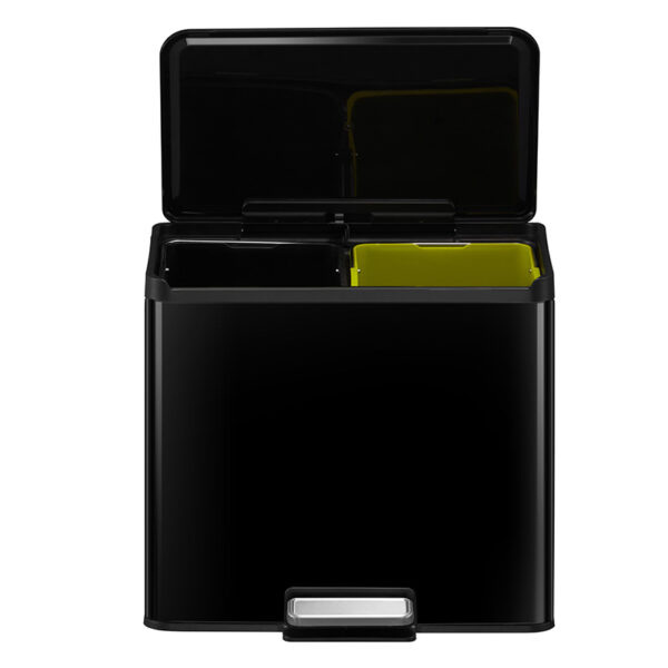 Essential 2 Recycler pedaalemmer 15+15 liter zwart - VB 822844 - Afbeelding 3