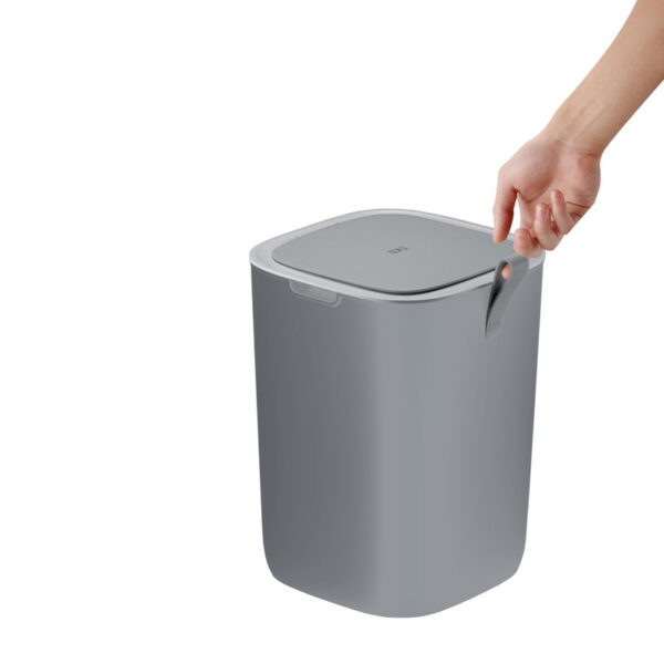 Morandi Smart Sensor Bin 12 liter grijs - VB 628868 - Afbeelding 2