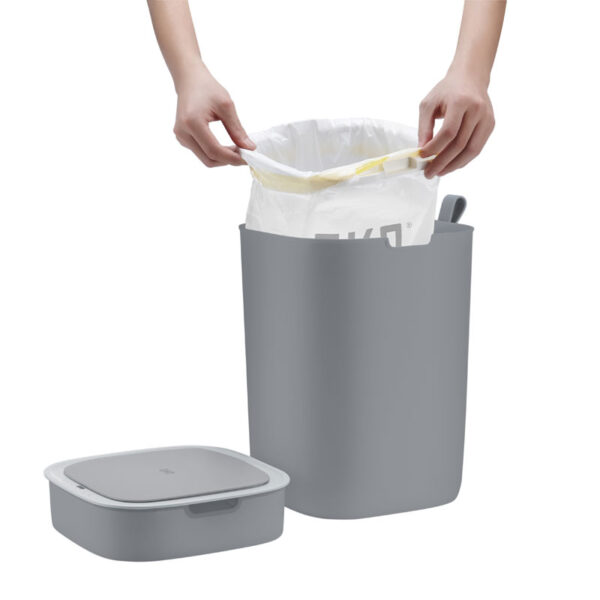 Morandi Smart Sensor Bin 12 liter grijs - VB 628868 - Afbeelding 3