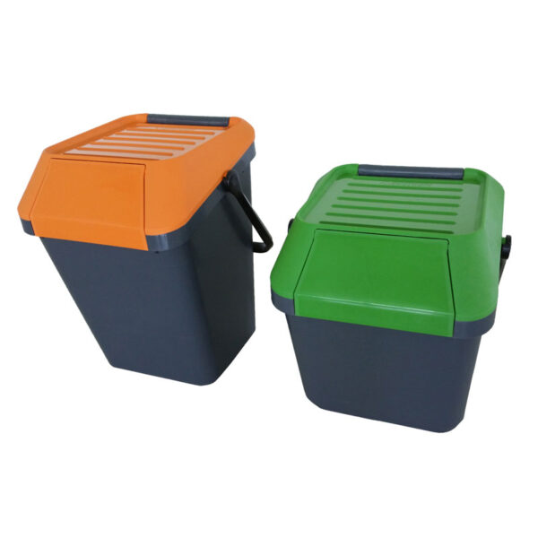 EasyMax 35 liter grijs, groen - VB 187836 - Afbeelding 3