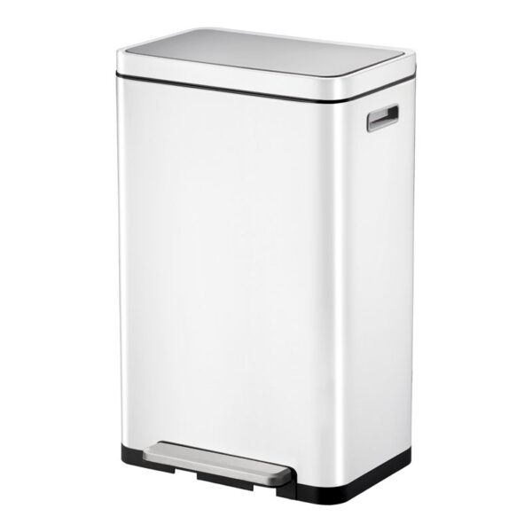 X-Cube pedaalemmer 30 liter wit, mat RVS - VB 936830 - Afbeelding 2