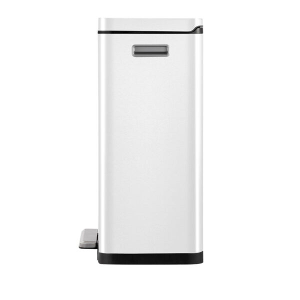 X-Cube pedaalemmer 30 liter wit, mat RVS - VB 936830 - Afbeelding 4