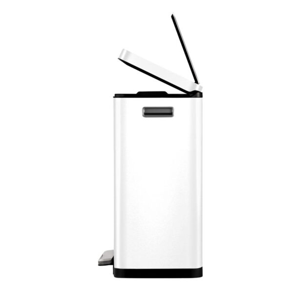 X-Cube pedaalemmer 45 liter wit, mat RVS - VB 936845 - Afbeelding 5