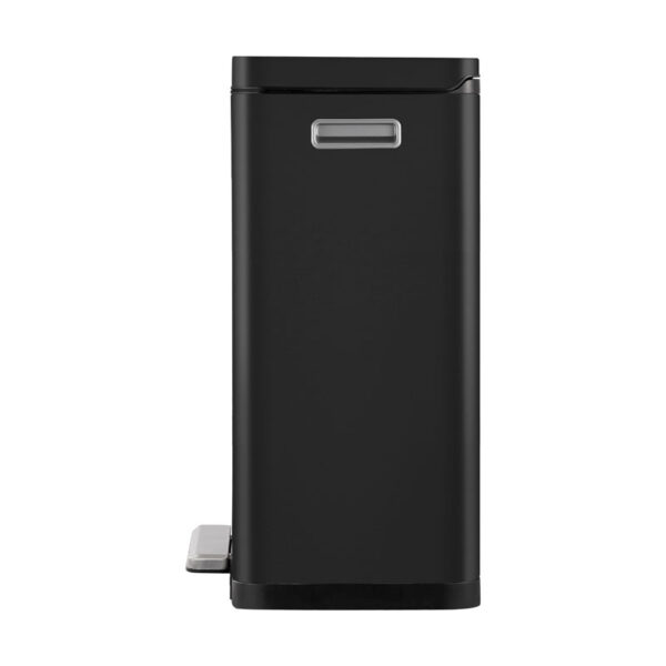 X-Cube pedaalemmer 45 liter zwart glanzend, mat RVS - VB 936845 - Afbeelding 4