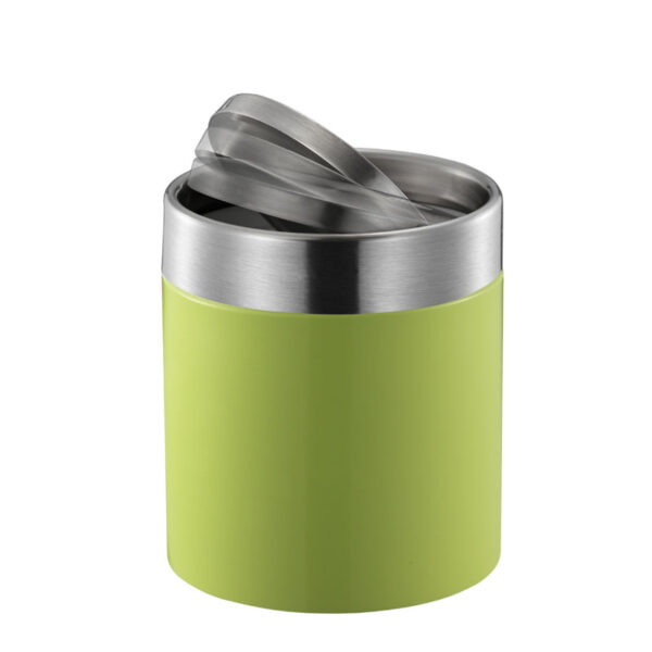 Fandy Tafelafvalbak 1,5 liter lime groen, mat RVS - VB 920498 - Afbeelding 2