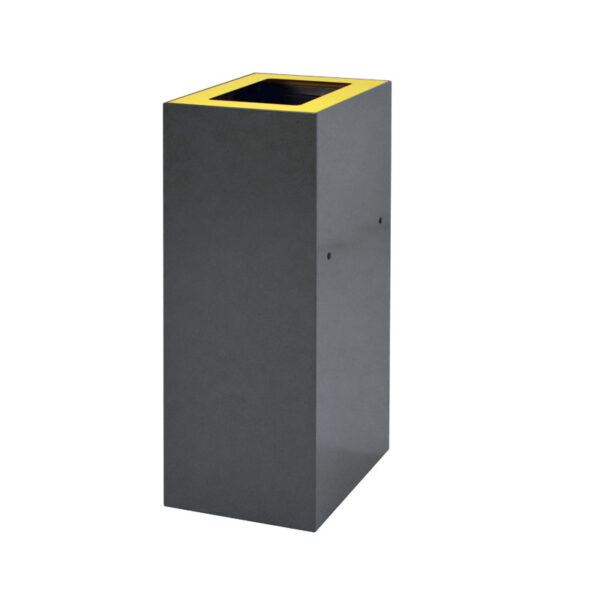 Top modulaire afvalscheidingsunit 60 liter geel - VB 191208 - Afbeelding 4