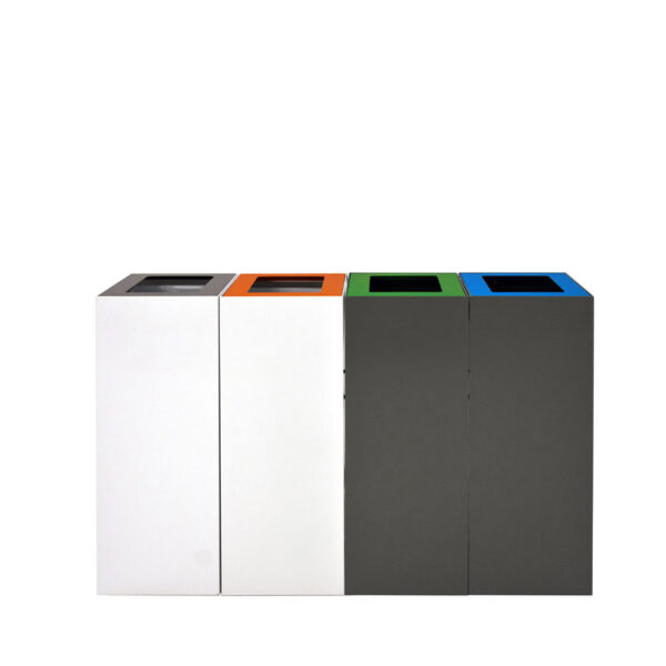 Modulaire afvalscheidingsunit 60 liter donkergrijs - VB 191239 - Afbeelding 12