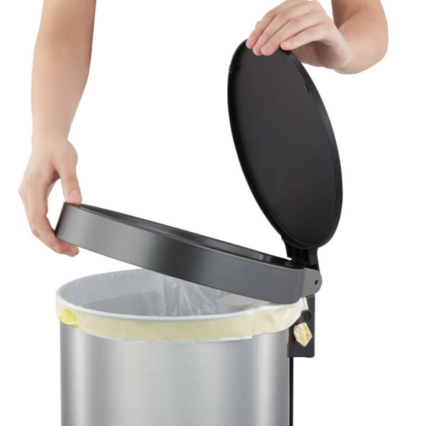 Aria pedaalemmer rond 35 liter mat RVS - VB 922035 - Afbeelding 6