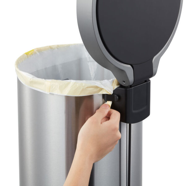 Aria pedaalemmer rond 35 liter mat RVS - VB 922035 - Afbeelding 7