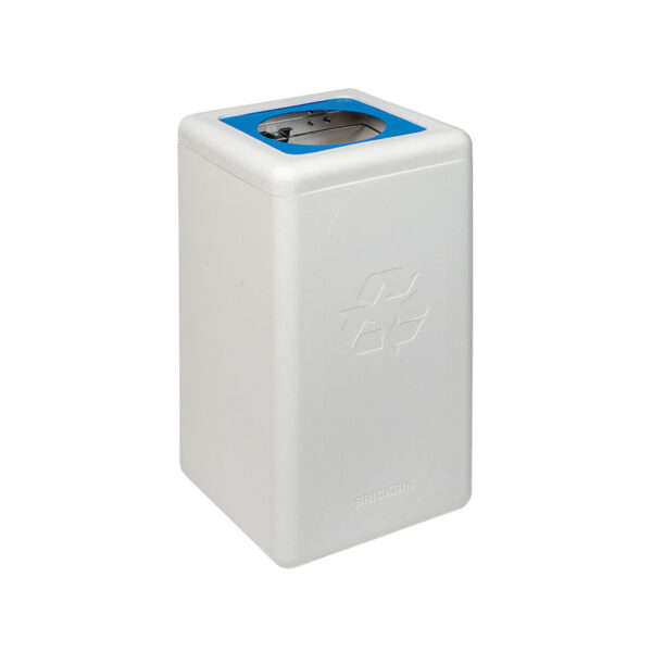 Circulaire Afvalbak Paper 65 liter wit, blauw - VB 192427