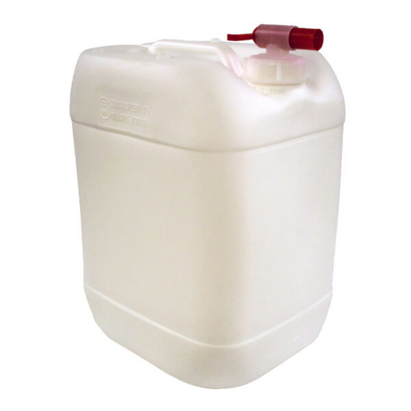 Jerrycan met Kraandop 20 liter wit - VB 192731