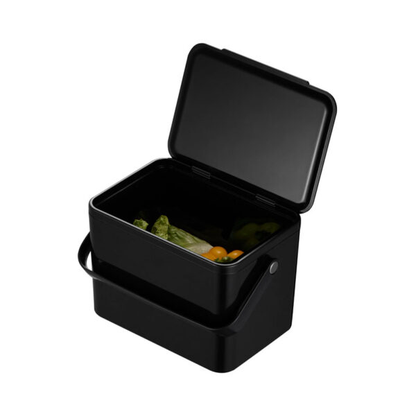 Deco Food Waste Caddy 4 liter Zwart - VB 601004 - Afbeelding 6