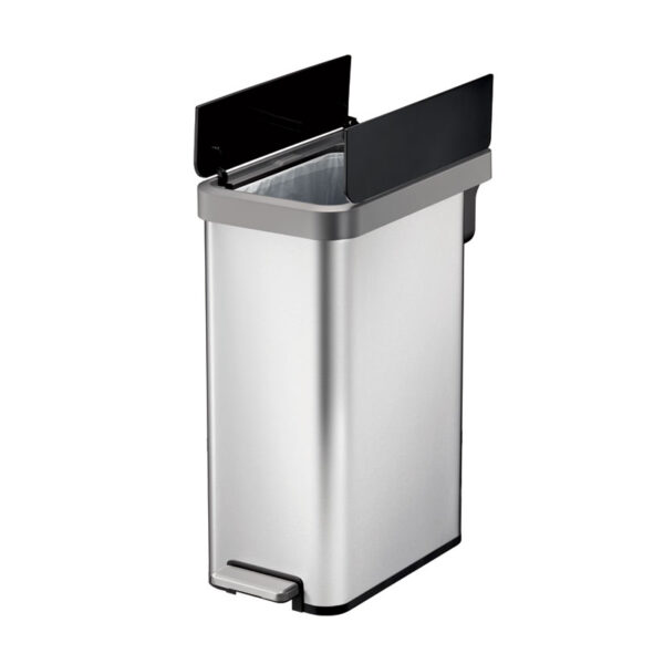 Ecofly II Pedaalemmer 45 liter mat RVS, zwart - VB 928245 - Afbeelding 3