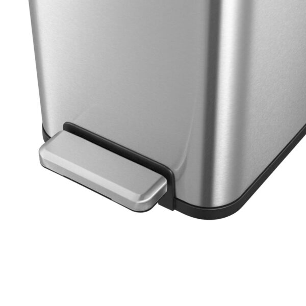Ecofly II Pedaalemmer 45 liter mat RVS, zwart - VB 928245 - Afbeelding 7