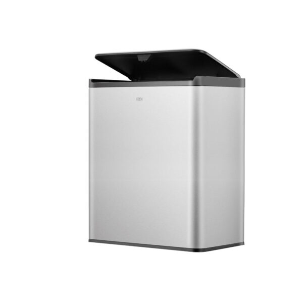 Essential Touch Recycler 20+20 liter mat RVS, zwart - VB 811840 - Afbeelding 3