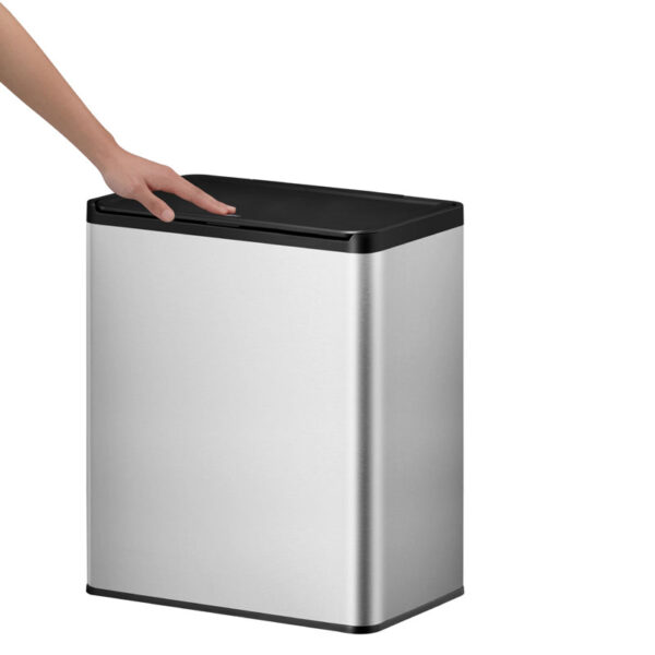 Essential Touch Recycler 20+20 liter mat RVS, zwart - VB 811840 - Afbeelding 5