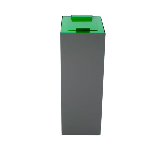 Top met klepdeksel voor modulaire afvalscheidingsunit 60 liter groen - VB 946710 - Afbeelding 5